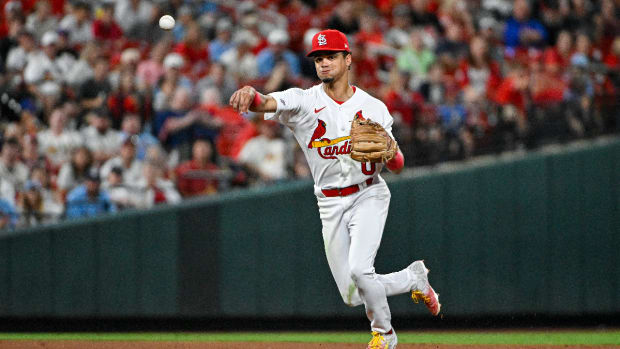 St. Louis Cardinals shortstop Masyn Winn